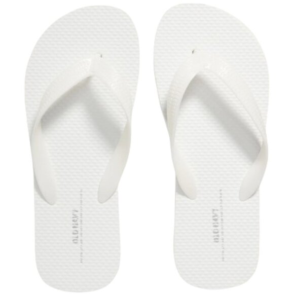 Old Navy Bright White Flip-Flop Sandals for Girls - Picture 1 of 1